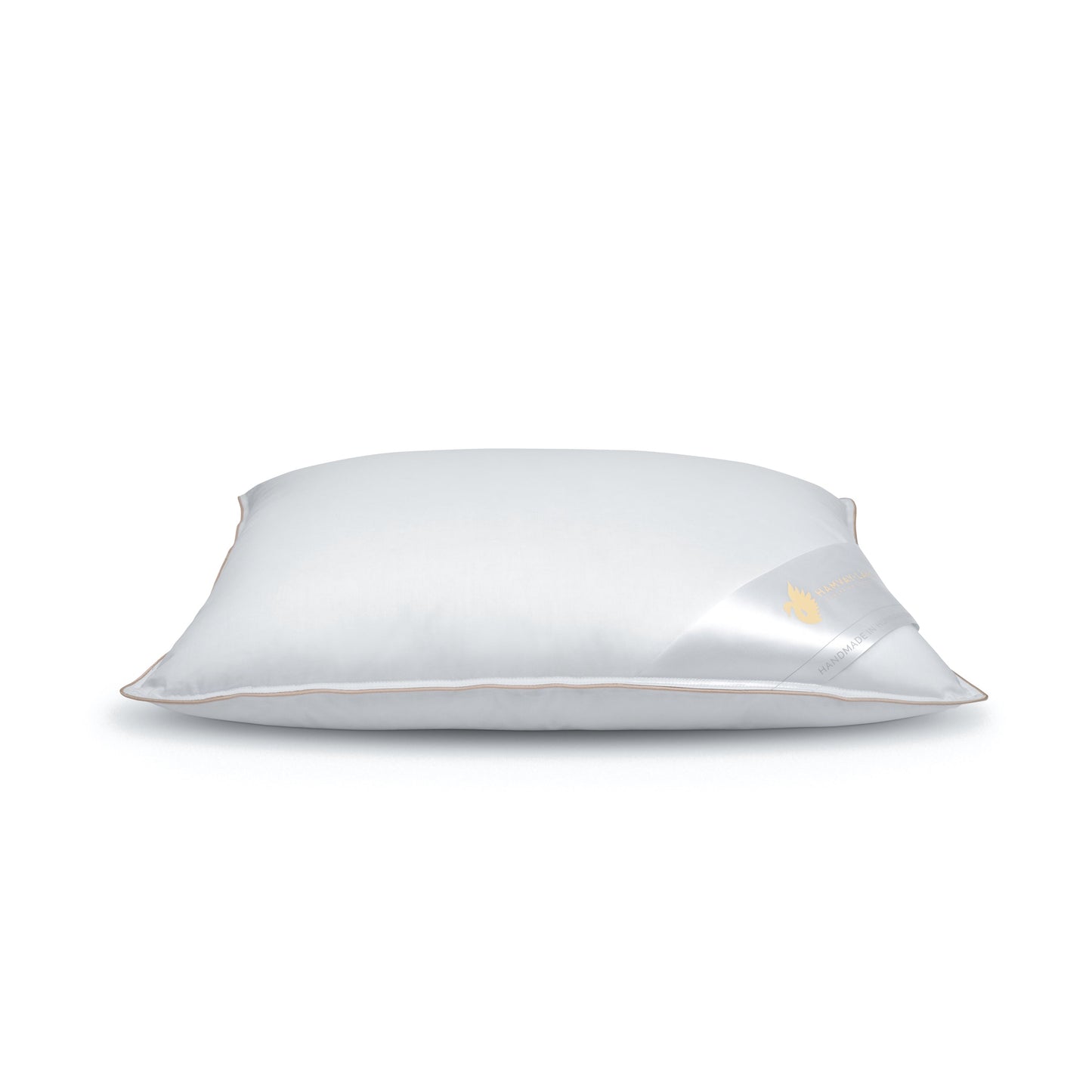 Hungarian goose down pillow single sized, white