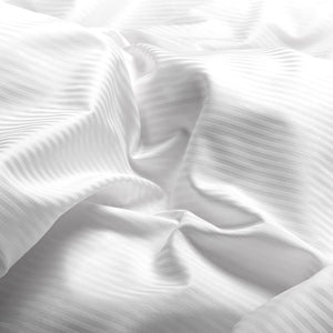 white sateen fabric